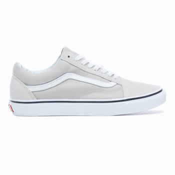 Damske Tenisky Vans Old Skool Strieborne Biele VA19ZVDPK